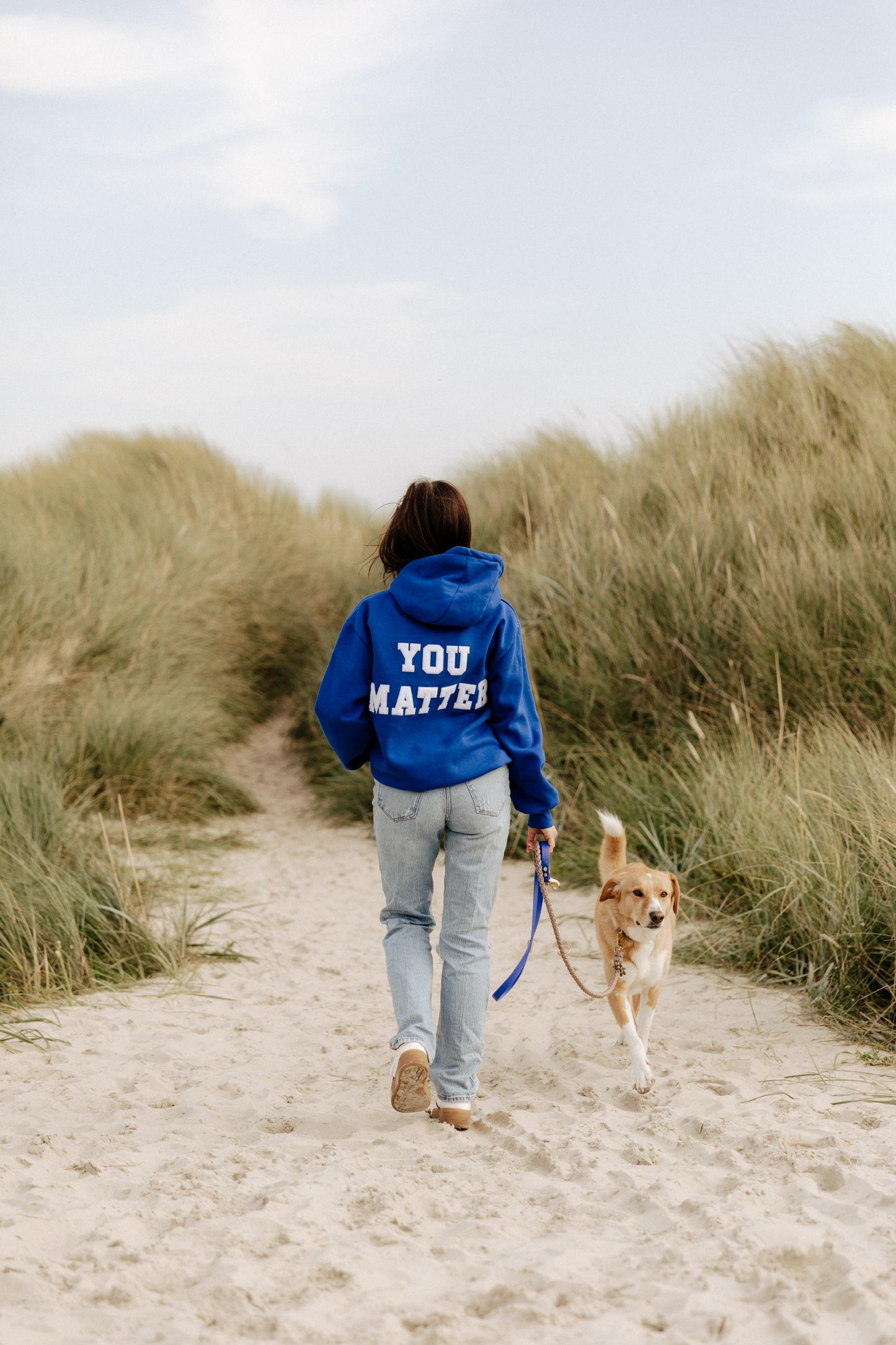 Patchwork Hoodie - YOU MATTER