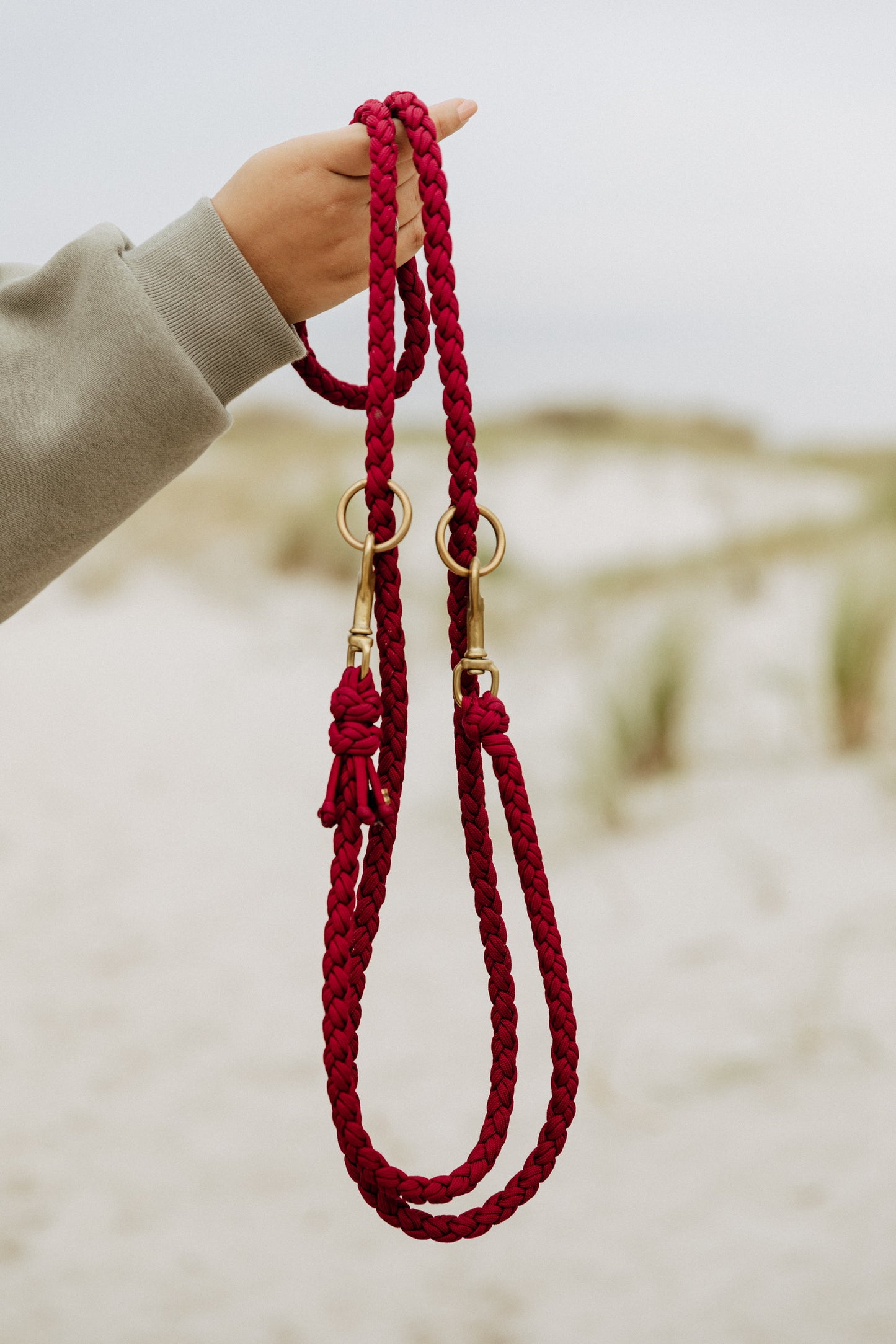 Paracord Leine, rund geflochten