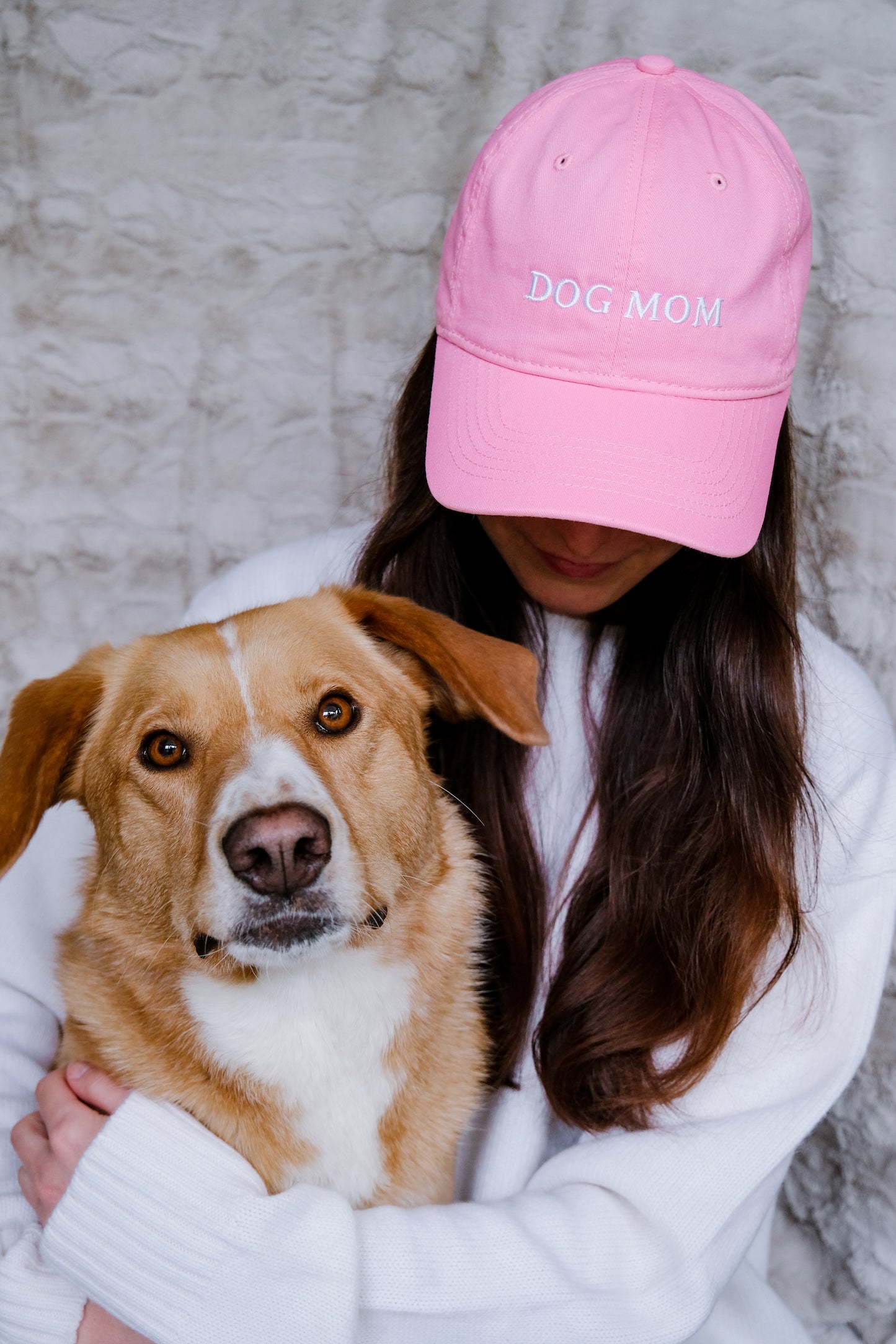 "DOG MOM" Cap - rosa