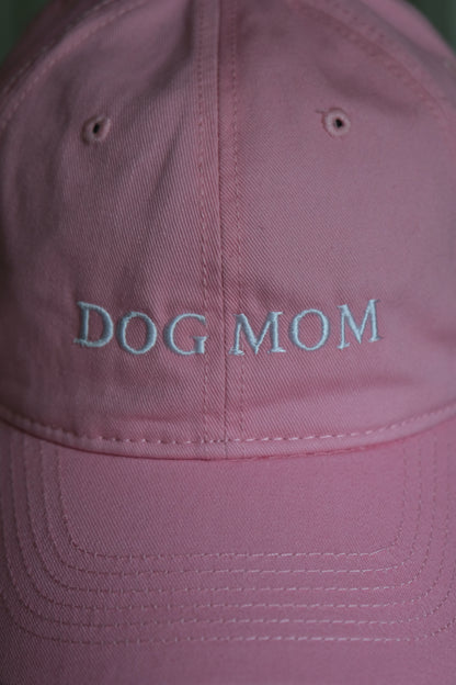"DOG MOM" Cap - rosa