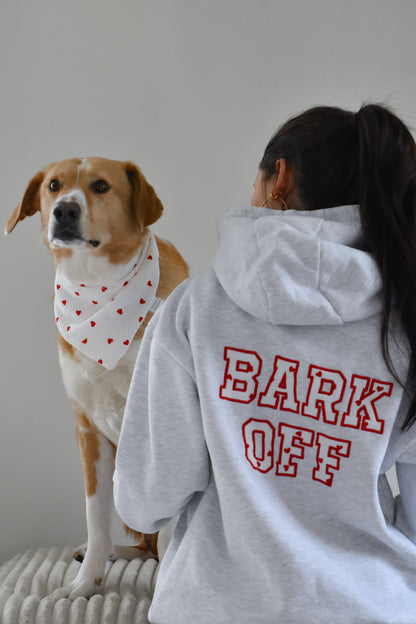"BARK OFF" Hoodie - Partnerlook